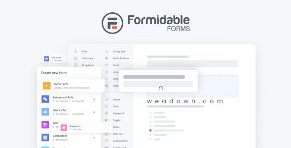 Formidable Forms Pro 6.23.2 - WordPress Form Builder Plugin Formidable Forms Pro 6.23.2 - WordPress Form Builder Plugin