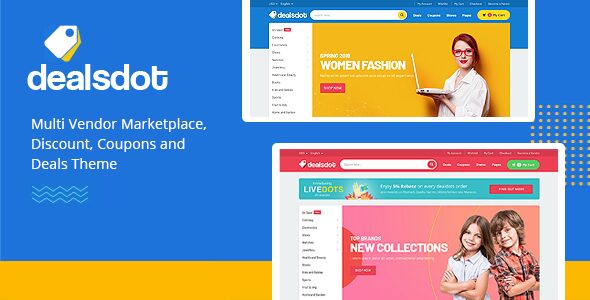 Dealsdot 1.8.9 - Multi Vendor Marketplace WordPress Theme